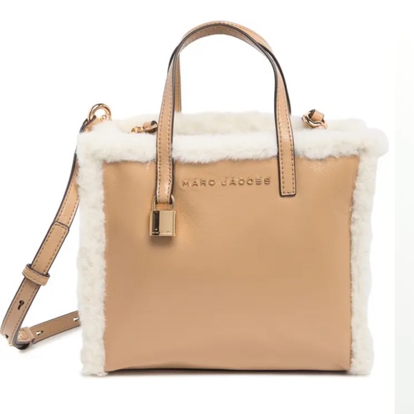 Marc Jacobs Faux Fur Trimmed Tote - Picture 2 of 10